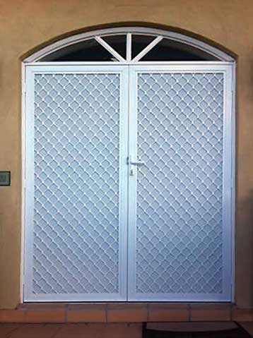 Double Hinged Security Doors